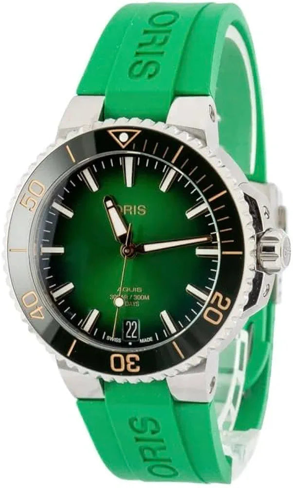 Oris Aquis Date Green Dial Calibre 400 for Men