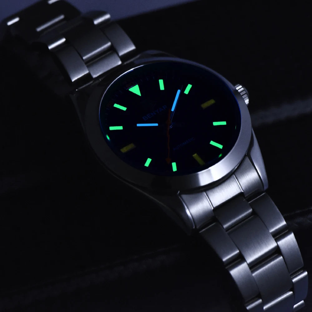 2025 New BENYAR DESIGN Brand Fashion Watches For Men Sapphire Mirror Mechanical Men's Watches Waterproof Stainless Steel Watch
